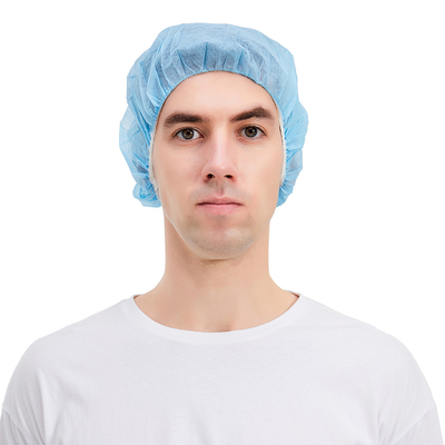 Die chirurgische nicht gesponnene Wegwerf Runde scheuern Hüte 20-60gsm